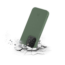 Woodcessories Bio Case antimikrobiell für iPhone 13 Pro, grün&gt;