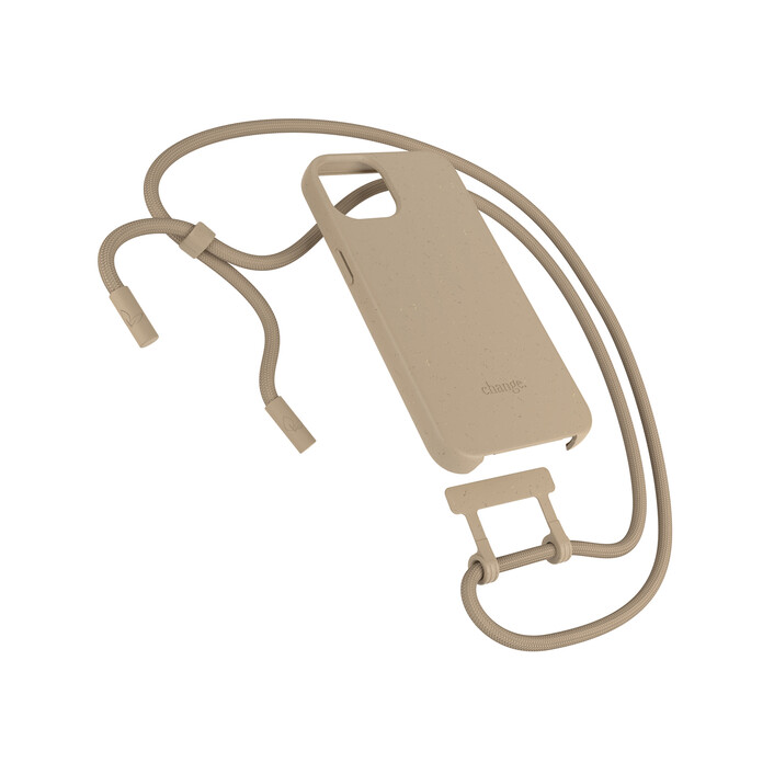 Woodcessories Change Case für iPhone 13 mini, taupe>