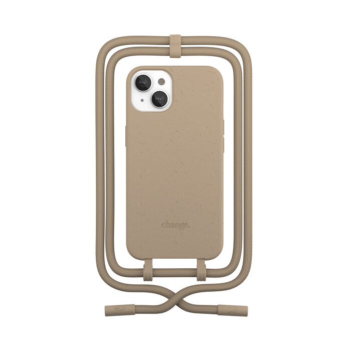 Woodcessories Change Case für iPhone 13 mini, taupe>
