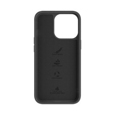 Woodcessories Bio Case antimikrobiell für iPhone 13 Pro, schwarz&gt;