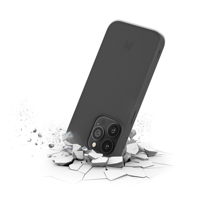 Woodcessories Bio Case antimikrobiell für iPhone 13 Pro, schwarz>