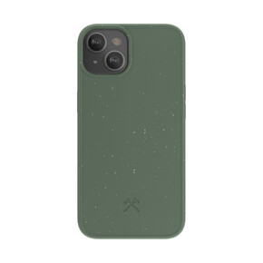 Woodcessories Bio Case antimikrobiell für iPhone 13, grün&amp;gt;