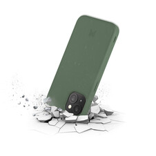 Woodcessories Bio Case antimikrobiell für iPhone 13, grün&gt;