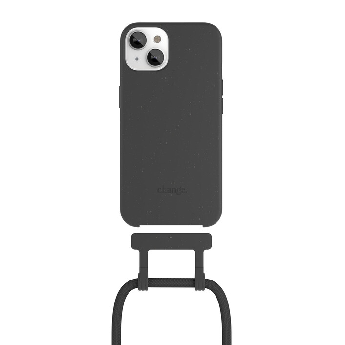 Woodcessories Change Case für iPhone 13 mini, schwarz>