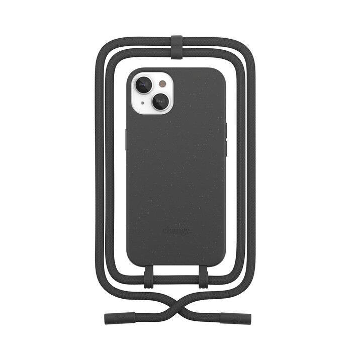 Woodcessories Change Case für iPhone 13 mini, schwarz>