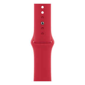 Apple Watch 42/44/45 mm Sportarmband, (PRODUCT)RED, S/M, M/L &amp;gt;