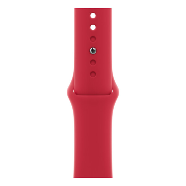 Sie sehen das Produktbild 01 von Apple Watch 42/44/45 mm Sportarmband, (PRODUCT)RED, S/M, M/L > Apple Watch 42/44/45 mm Sportarmband, (PRODUCT)RED, S/M, M/L >