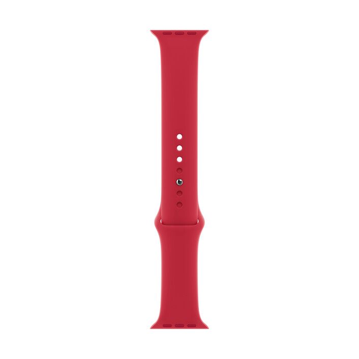 Apple Watch 42/44/45 mm Sportarmband, (PRODUCT)RED, S/M, M/L >