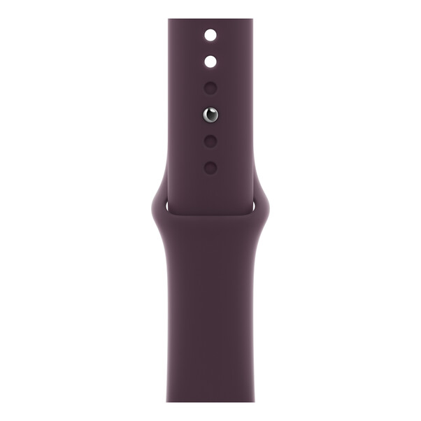 Sie sehen das Produktbild 01 von Apple Watch 45 mm Sportarmband, dunkelkirsch, S/M, M/L Apple Watch 45 mm Sportarmband, dunkelkirsch, S/M, M/L