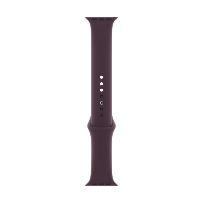 Apple Watch 45 mm Sportarmband, dunkelkirsch, S/M, M/L