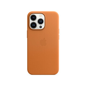 Apple iPhone 13 Pro Leder Case mit MagSafe, goldbraun&amp;gt;