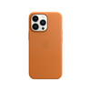 Apple iPhone 13 Pro Leder Case mit MagSafe, goldbraun>