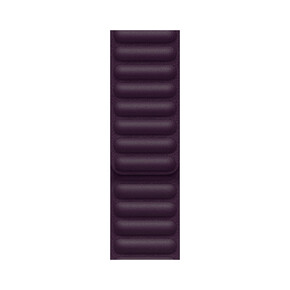 Sie sehen das Produkt Apple Watch 45mm Lederarmband mit Endstück, dunkelkirsch, M/L, Produktbild: 01 Apple Watch 45mm Lederarmband mit Endstück, dunkelkirsch, M/L