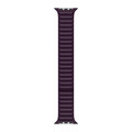 Apple Watch 45mm Lederarmband mit Endstück, dunkelkirsch, M/L