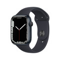 Apple Watch Series 7 GPS, Aluminium mitternacht, 45 mm mit Sportarmband, mitternacht&gt;
