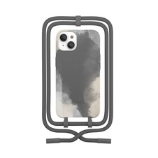 Woodcessories Change Case Batik für iPhone 13, grau&gt;