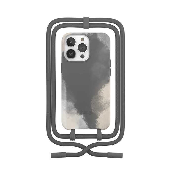 Woodcessories Change Case Batik für iPhone 13 Pro, grau>