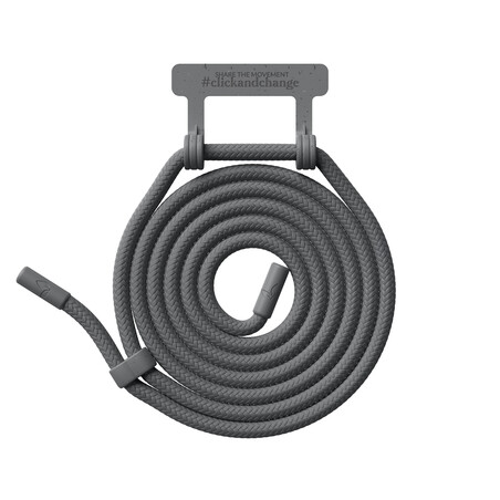 Woodcessories Lanyard für Change Case, grau&gt;