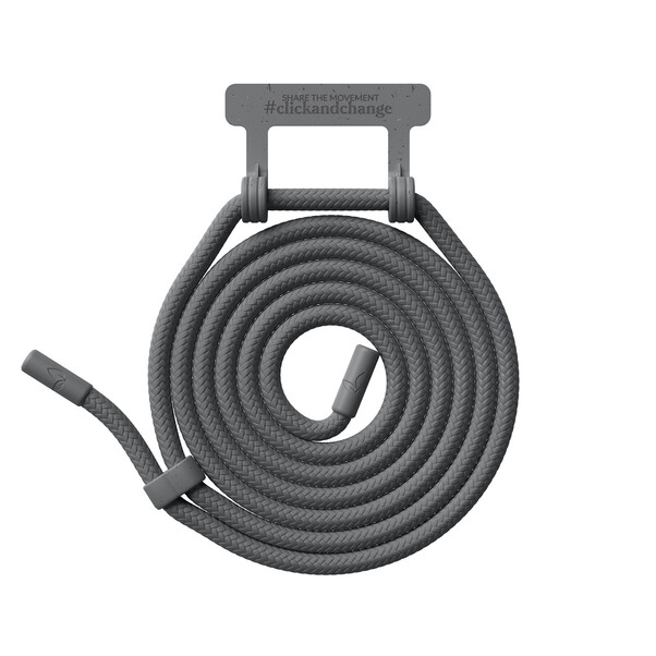 Woodcessories Lanyard für Change Case, grau&gt;