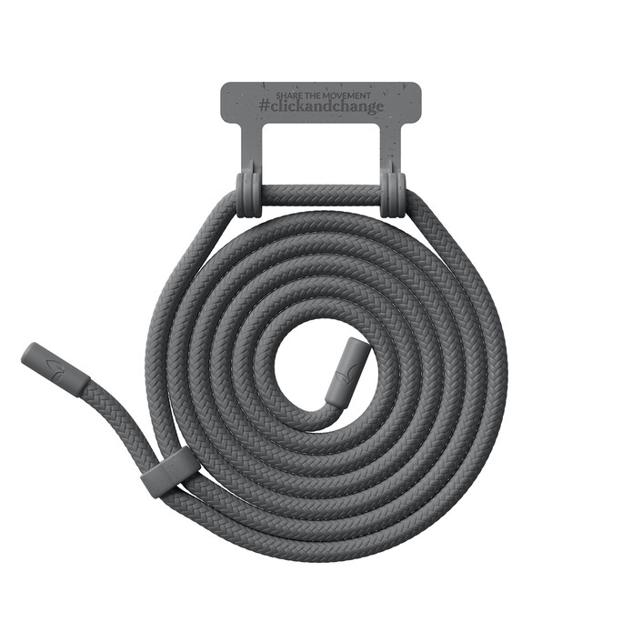 Woodcessories Lanyard für Change Case, grau>