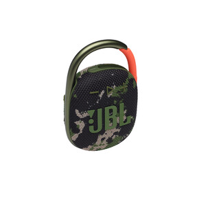 JBL Clip4, Bluetooth-Lautsprecher mit Karabinerhaken, squad