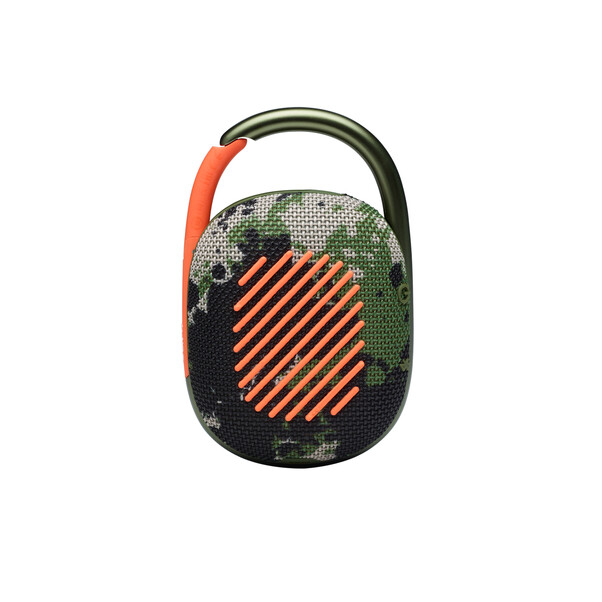 JBL Clip4, Bluetooth-Lautsprecher mit Karabinerhaken, squad