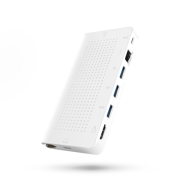 Twelve South StayGo USB-C Hub, weiss