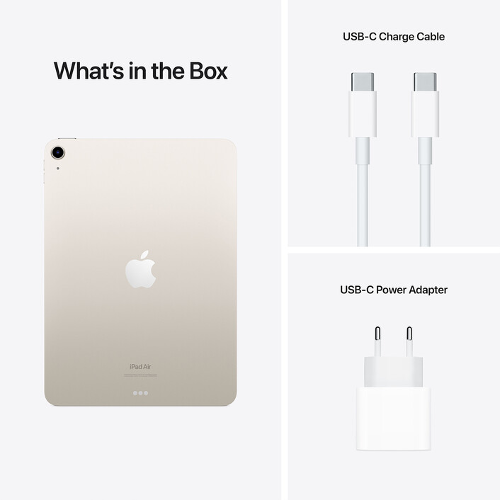 iPad Air Wi-Fi, 64GB, polarstern, 10.9">