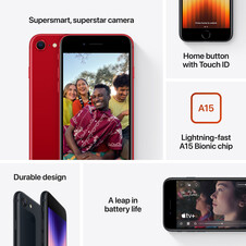 iPhone SE, 64GB, (Produkt) rot