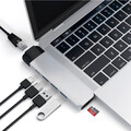 Satechi Type-C Pro Hub 4K HDMI Ethernet, silber &gt;