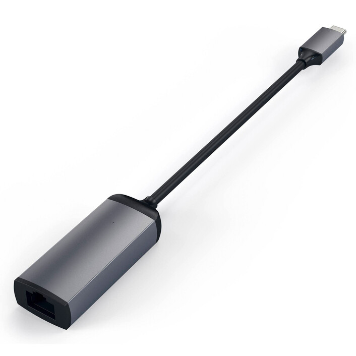 Satechi Type-C zu Ethernet Adapter, space grau