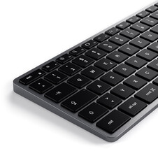 Sie sehen das Produktbild 02 von Satechi Slim X3 Bluetooth Keyboard, dt., space grau Satechi Slim X3 Bluetooth Keyboard, dt., space grau