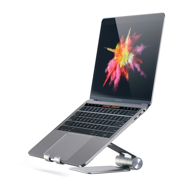 Sie sehen das Produktbild 04 von Satechi faltbare Halterung aus Aluminium, space grau Satechi faltbare Halterung aus Aluminium, space grau