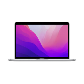 Sie sehen das Produkt MacBook Pro 13" M2 Chip 8-Core CPU und 10-Core GPU, 8GB, 512GB, silber, Produktbild: 01 MacBook Pro 13" M2 Chip 8-Core CPU und 10-Core GPU, 8GB, 512GB, silber