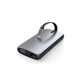 Satechi Type-C On-the-Go Multiport Adapter, space grau