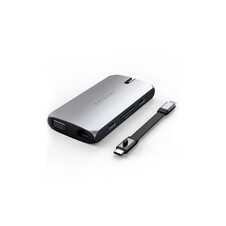 Satechi Type-C On-the-Go Multiport Adapter, space grau
