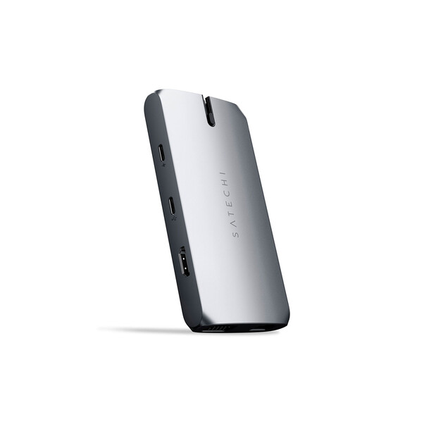 Satechi Type-C On-the-Go Multiport Adapter, space grau