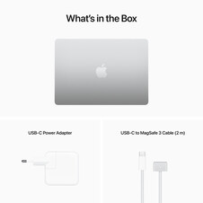 MacBook Air 13" M2 Chip 8-Core CPU und 10-Core GPU, 8GB, 512GB SSD, silber>