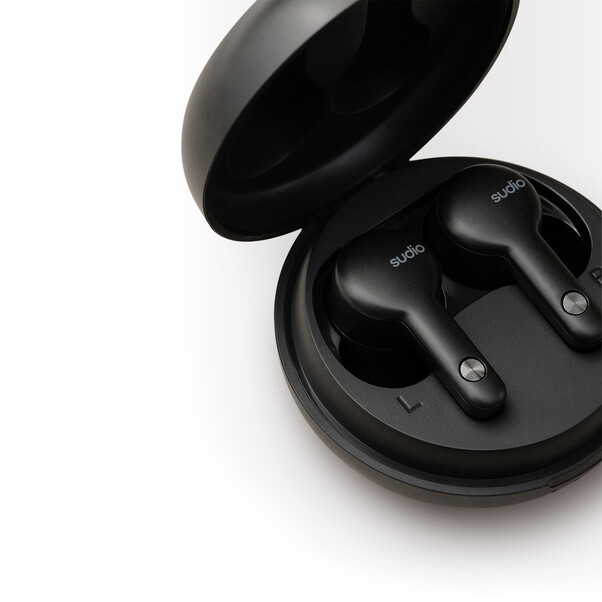 Sudio A2, kabelloser In-Ear Bluetooth Kopfhörer, schwarz>