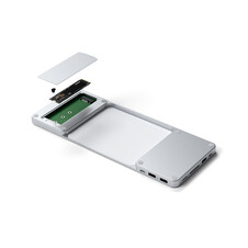 Satechi USB-C Slim Hub, silber
