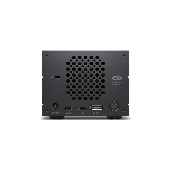 LaCie 2big Dock v2 Thunderbolt 3 Hardware RAID, 20TB