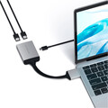 Satechi Type-C Dual zu HDMI Dual 4K 60Hz Adapter, silber