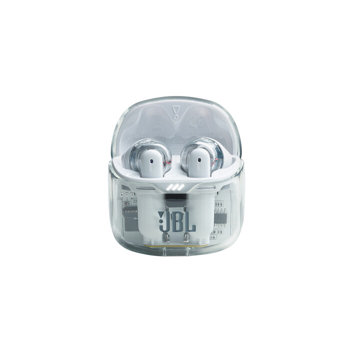 JBL Tune FLEX GHOST TWS, kabelloser In-Ear Bluetooth Kopfhörer, weiß