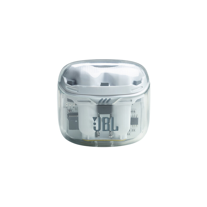 JBL Tune FLEX GHOST TWS, kabelloser In-Ear Bluetooth Kopfhörer, weiß