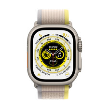 Apple Watch Ultra 49mm, Trailloop, S/M, gelb/beige