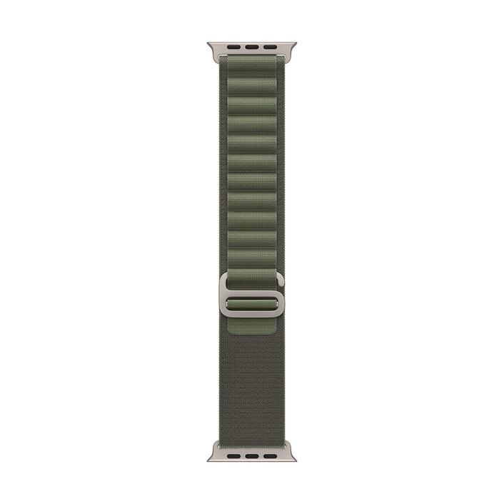 Apple Watch Ultra 49mm, Alpineloop, medium, grün
