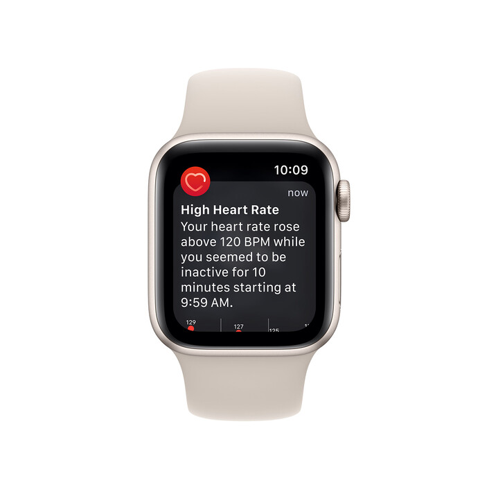 Apple Watch SE GPS 44mm StarAlu StarlightSportBand
