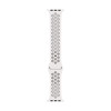 Apple Watch 38/40/41mm, Nike Sportarmband, schwarz/weiß