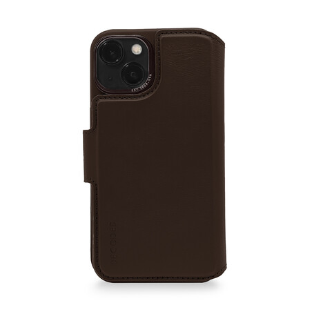 Decoded MagSafe Leder 2-in-1 Wallet Case und Backcover für iPhone 14 Plus, braun >