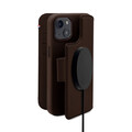 Decoded MagSafe Leder 2-in-1 Wallet Case und Backcover für iPhone 14 Plus, braun >